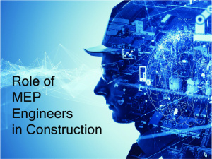 Role of MEP engineers in Construction
